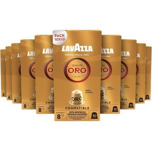 Набір кави в капсулах Nespresso Lavazza Qualit&agrave; Oro &ndash; 100 капсул LQ100 фото