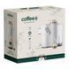 Кавомашина CoffeeB Globe White СGW фото 4