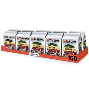 Набір кави в капсулах Tassimo Jacobs Caffe Crema Classico XL &ndash; 160 капсул TSС160 фото