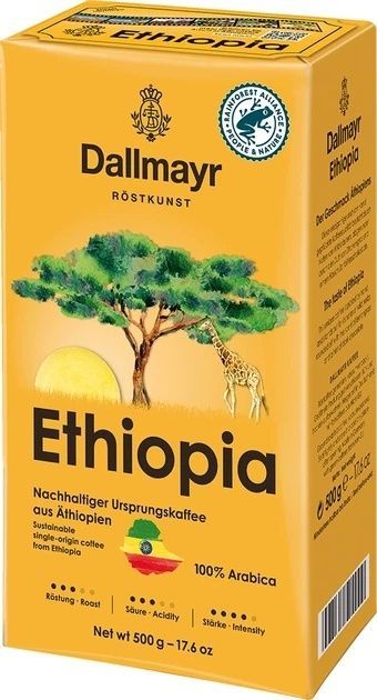 Кава мелена Dallmayr Ethiopia 500 г grc23457747 фото