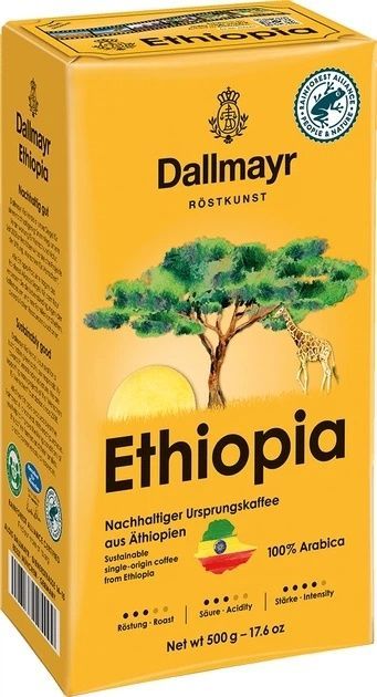 Кава мелена Dallmayr Ethiopia 500 г grc23457747 фото
