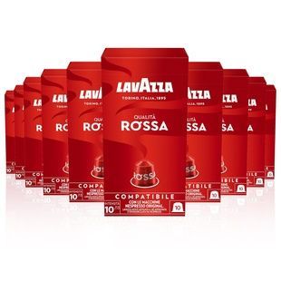 Набор кофе в капсулах Nespresso Lavazza Qualit&aacute; Rossa &ndash; 100 капсул LQR100 фото