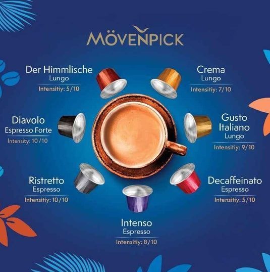 Набор кофе в капсулах M&ouml;venpick Decaffeinato 30 шт 23457718 фото