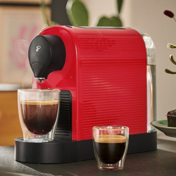 Ekspres do kawy na kapsułki Tchibo Cafissimo Pure Plus Red