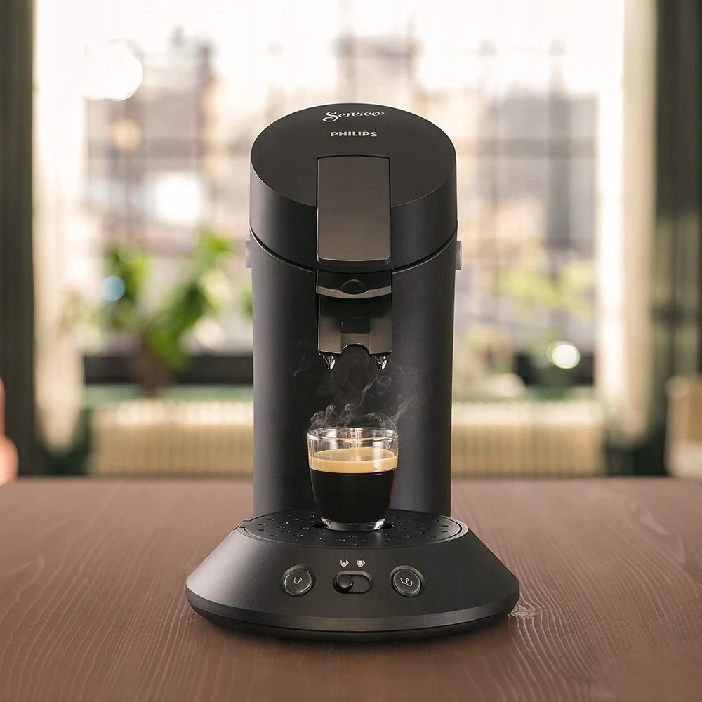 Кавоварка чалдова Philips Senseo Original+ Noir carbone SОN фото