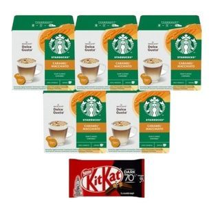 Набір кави в капсулах Starbucks Nescaf&eacute; Dolce Gusto Caramel Macchiato &ndash; 60 капсул DG2М60 фото