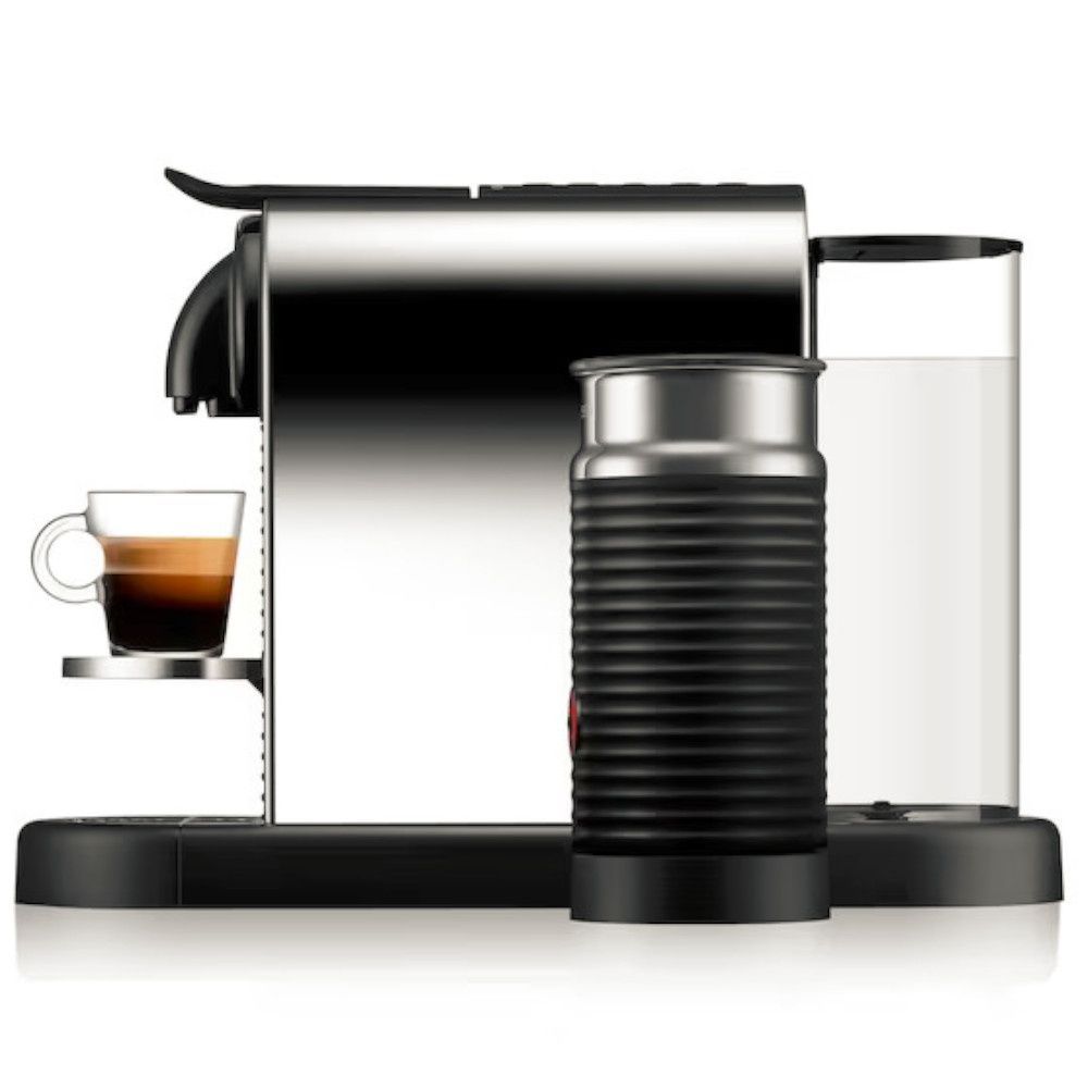 Капсульна Кавоварка Nespresso CitiZ Platinum&milk Stainless Steel D145 фото