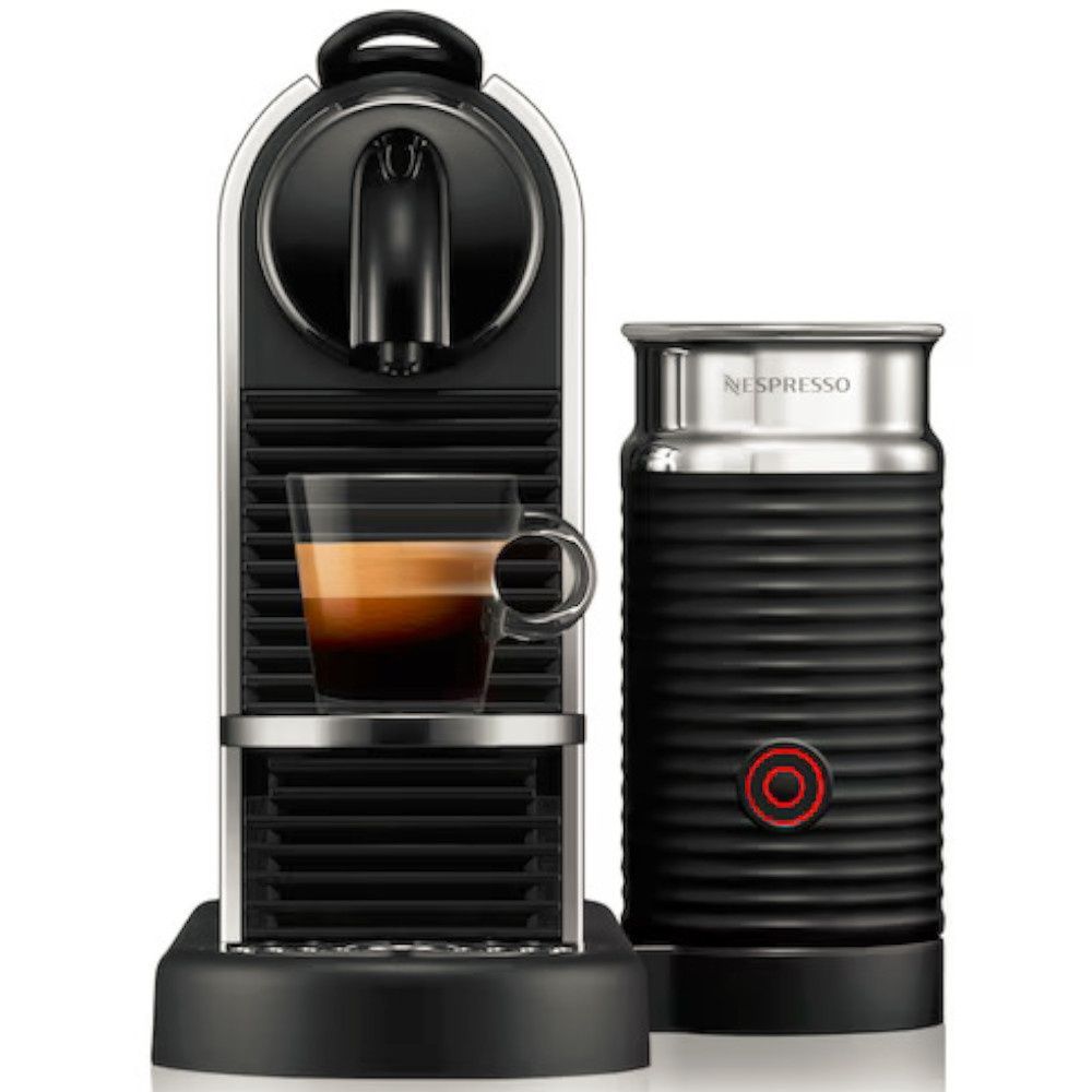 Капсульна Кавоварка Nespresso CitiZ Platinum&milk Stainless Steel D145 фото