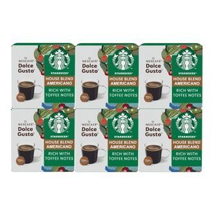Набір кави в капсулах Starbucks Nescaf&eacute; Dolce Gusto House Blend Americano - 72 капсули DGSА72 фото