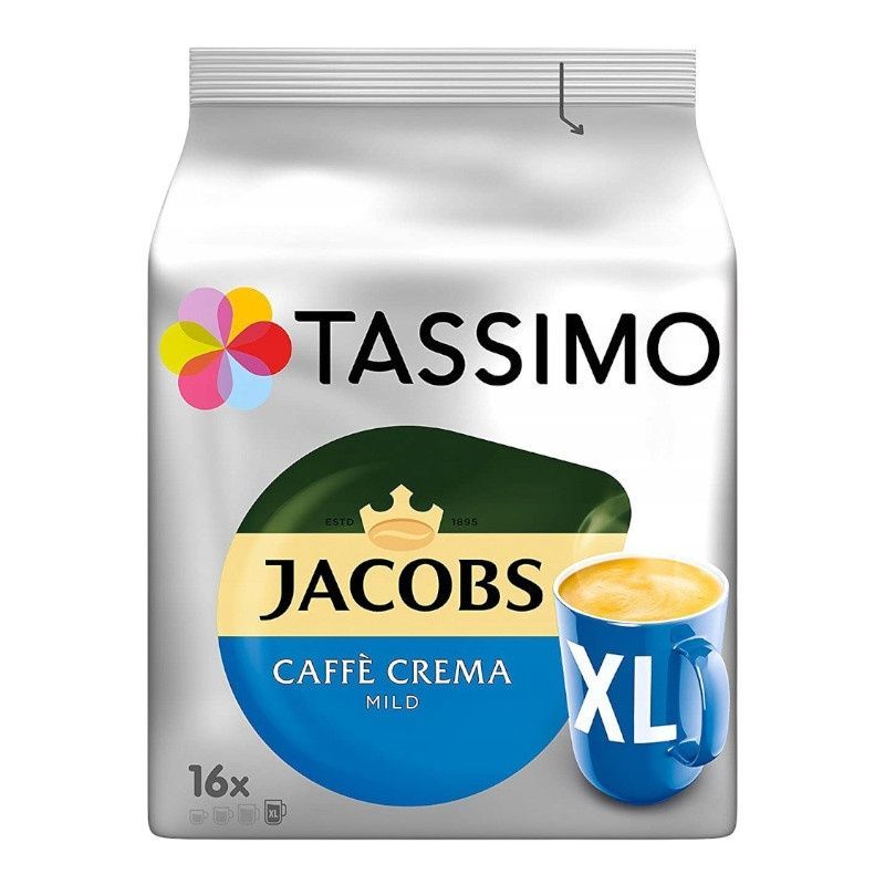 Набір кави в капсулах Tassimo Jacobs Caffe Crema Mild XL - 32 капсули ТСМ32 фото