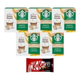 Набір кави в капсулах Starbucks Nescaf&eacute; Dolce Gusto Latte Macchiato - 60 капсул DG9S60 фото