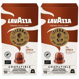 Набір кави в капсулах Nespresso Lavazza Tierra for Africa &ndash; 20 капсул LТА20 фото