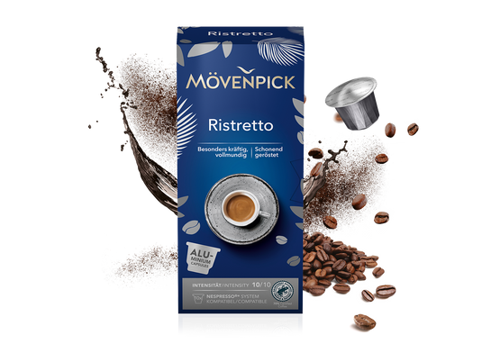 Набор кофе в капсулах M&ouml;venpick Ristretto Espresso 30 шт 23457724 фото