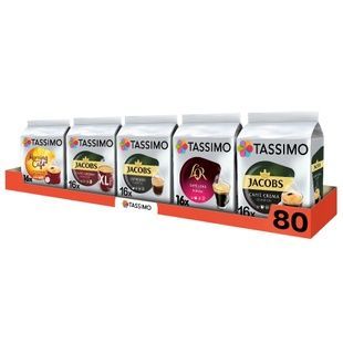 Набір кави в капсулах Tassimo Set 29 - 80 капсул TS29 фото