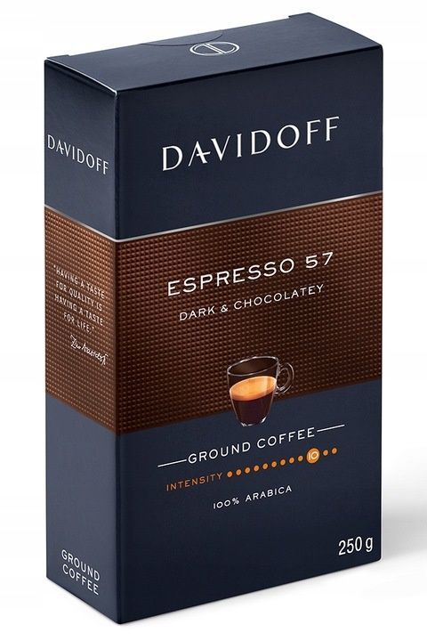 Кава мелена Davidoff Espresso 57 Dark & Chocolatey 250 г grc23457762 фото
